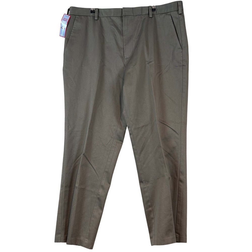 VTG NWT Dockers‎ Mens Iron Free Cotton Khaki Pants 40x30 Flat Front Classic Fit